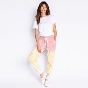 PJ Salvage x Smiley Sunset Smiles Graphic Joggers Size Large